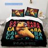 Capibara Customize Your Name Duvet Cover Soft Bedding Set For Bedroom Guest Room And Dorm Decoration Threepiece Set Includes 1 Duvet Cover 2