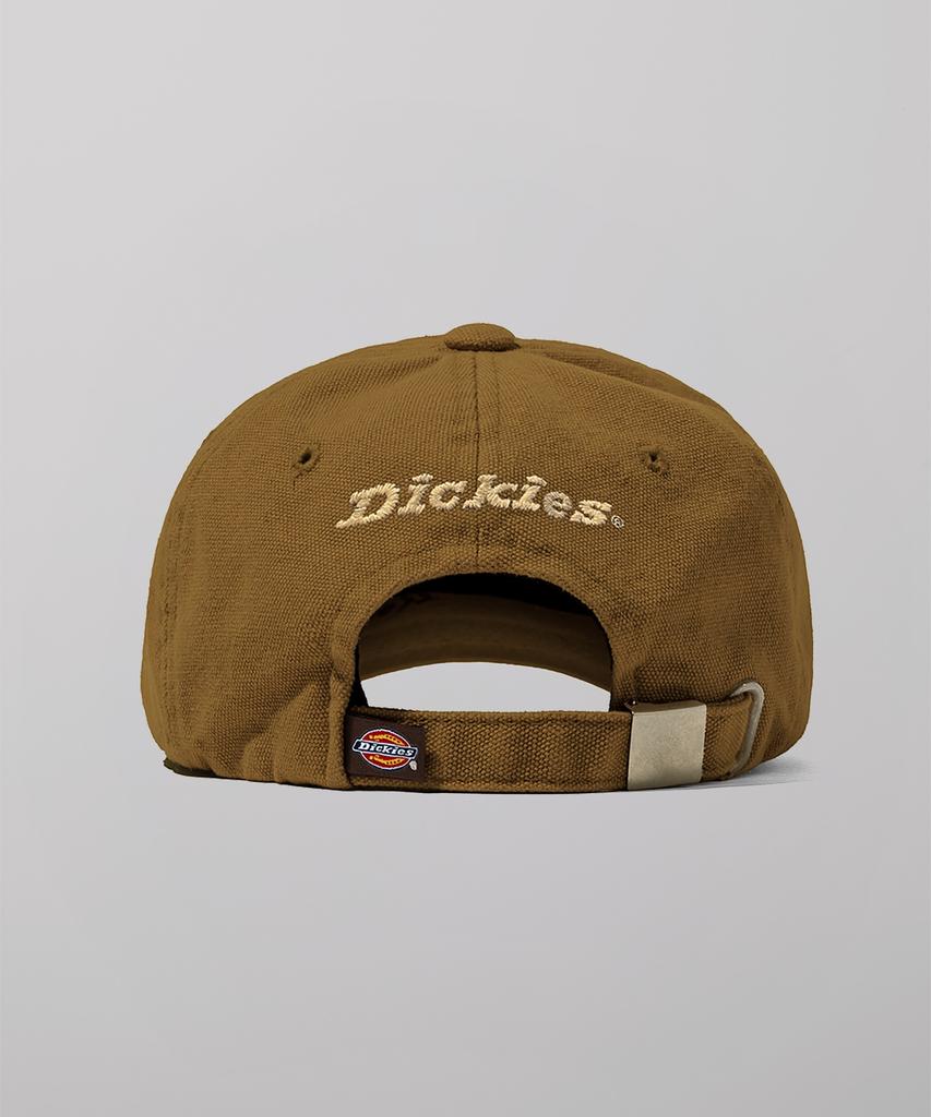 DICKIES Big Logo Washed Ball Cap Brown