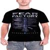 Футболка Fear Factory Demanfacture Логотип группы Официальная Мужская Черная
