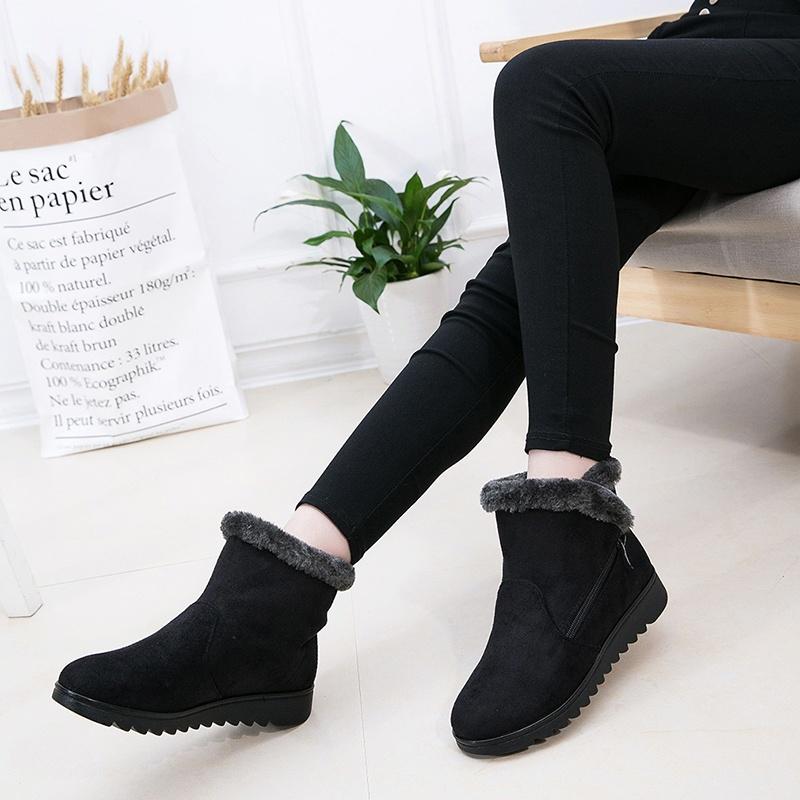 Женские водонепроницаемые утеплённые ботинки