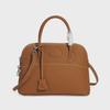 New 2024 Genuine Leather Women's Lychee Pattern Handbag - European & American Trendy Shell Design