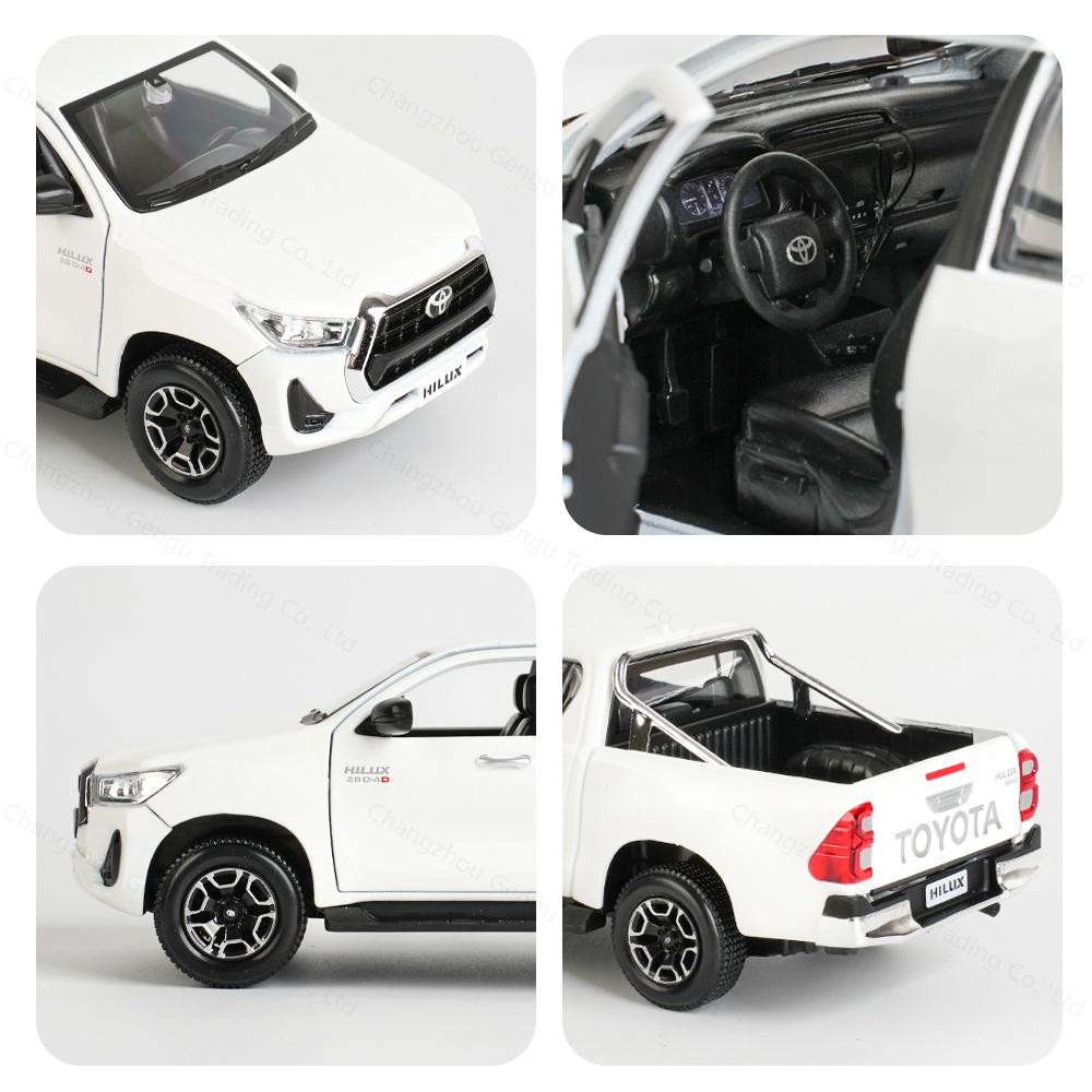 Майсто 1:27 Toyota Hilux Статические литые модели автомобилей Коллекционные игрушечные модели автомобилей