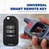 For Honda Type For VVDI Key Tool Compatible Universal Wire Remote Key Fob Flip 3 Button For Xhorse XKHO00EN