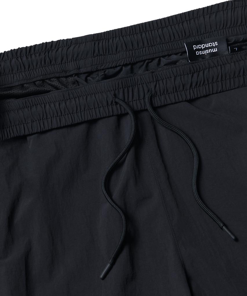 MUSINSA STANDARD Army Ipfu Track Pants [Black]