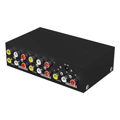 AV RCA 1 4 Одновременный Видео и Аудио Композитный Сигнал Металлический Шумоподавитель Совместим с и Наблюдением Японская Инструкция Включена