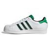 Superstar White Black Green Мужские кроссовки Cloud-White Core-Black ID4670