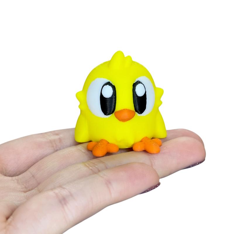 Mini Baby Animals - Cute 3D Printed Articulated Toy Figures - Collectible Figurines Decor