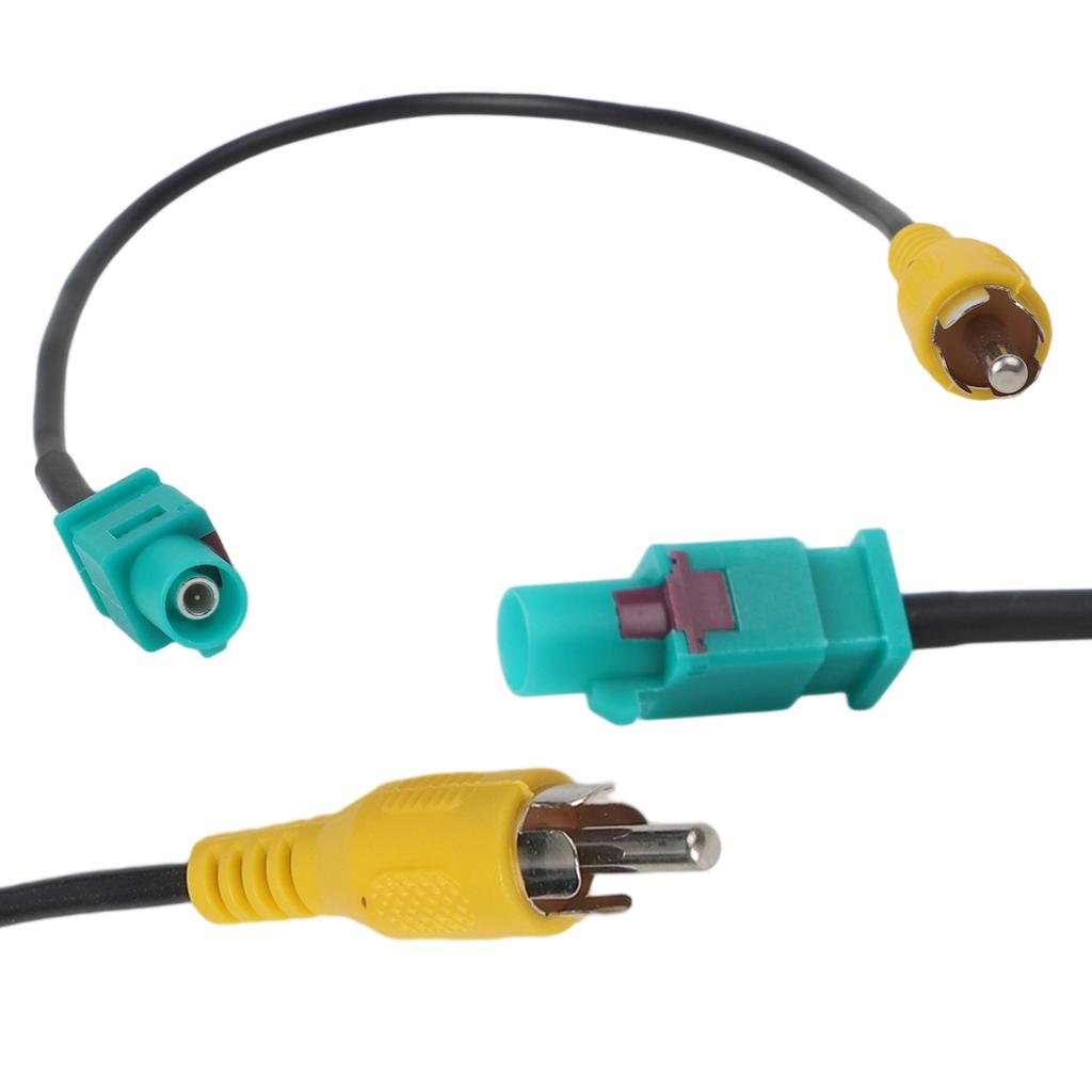 Male for RCA For Mercedes Comand Reverse Camera Retention Cable Radio Adaptor