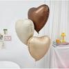 40 Inch 0-9 Digital Balloon Number Aluminum Foil Helium 18 Inch Love Shaped Caramel Cream Birthday Gift Toy Party Decoration
