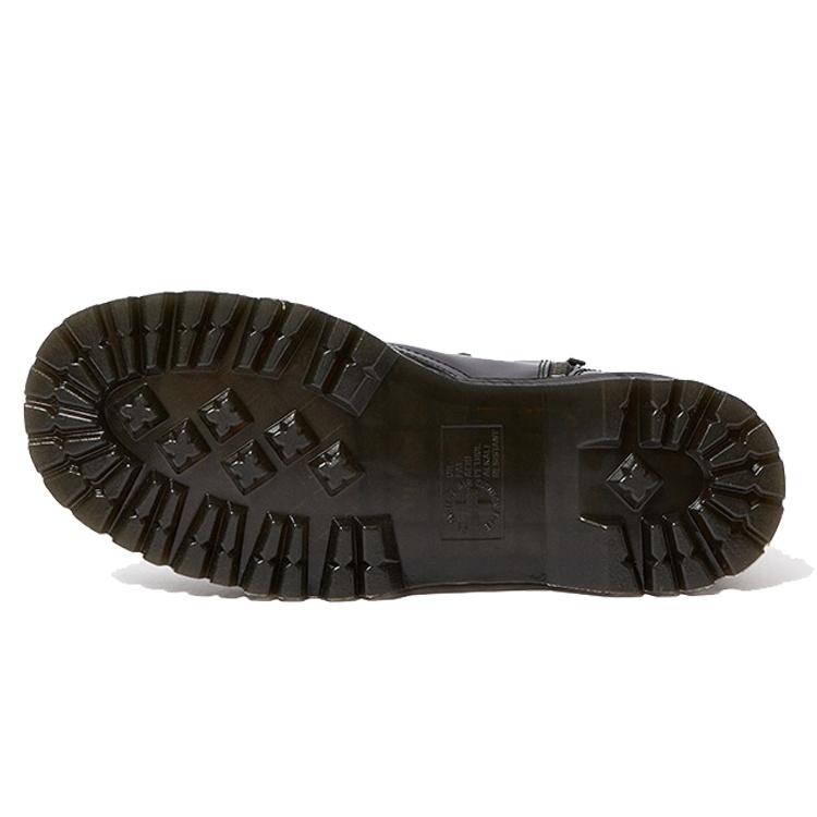 (WMNS) Доктор. Женские высокие ботинки на платформе Dr. Martens Jadon Smooth Leather 'Black' 25565001