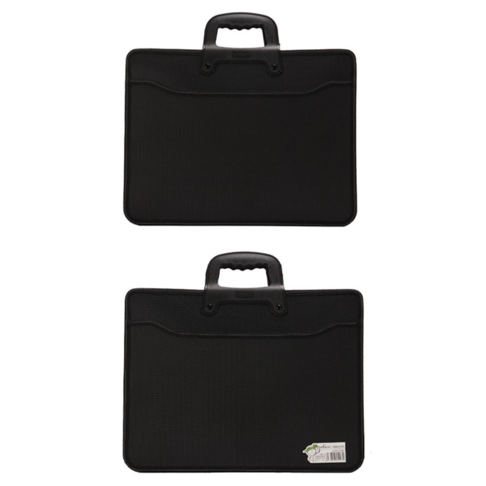 Laptop Handbag Portable Business Bag A4 Size Document Bag Office File Bag Storage Briefcase