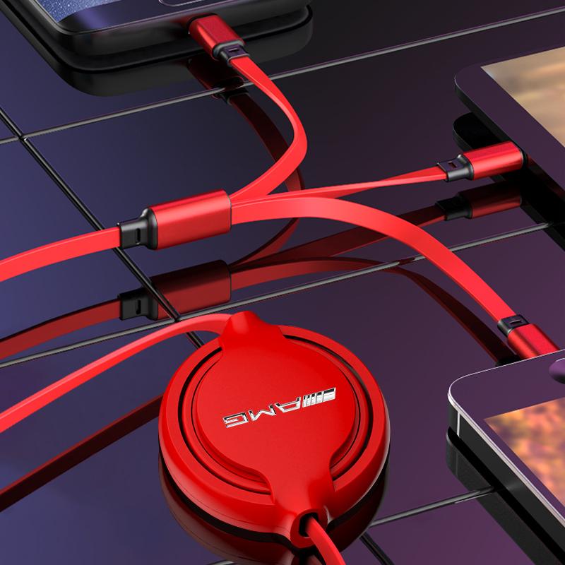 Кабель для зарядки USB 3 в 1, выдвижной зарядный кабель для Mercedes-Benz AMG GLC GLE CLA W204 W205 W203 W211 W212 W213