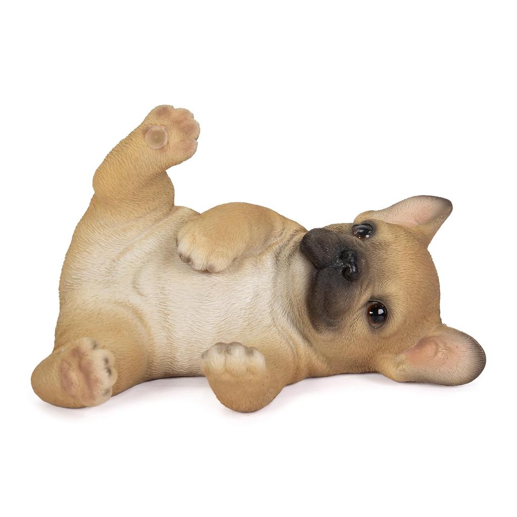 Ubia French Bulldog Smartphone Stand, 13 X 8.5 X 7.5 Cm, Doll Figurine, Animal Ornament, Garden Decor, Dog, H22141