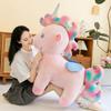 Rainbow Plush Unicorn Pony Doll - Comfort Pillow Gift for Kids