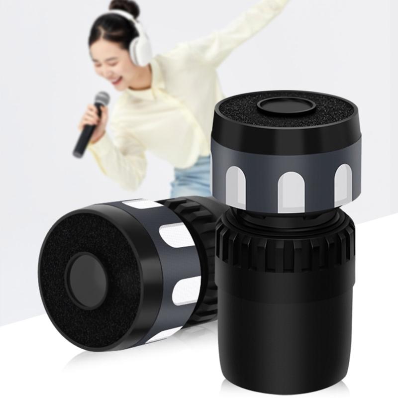 Professional Dynamic Microphone Capsules Replacement Microphone Cores with Wide Ranges Sound Capture for KTV  Concerts