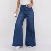 PUFFANPOP Women's Wide Leg Jeans High Waisted Loose Straight Denim Pants Floor Length Y2K Jeans