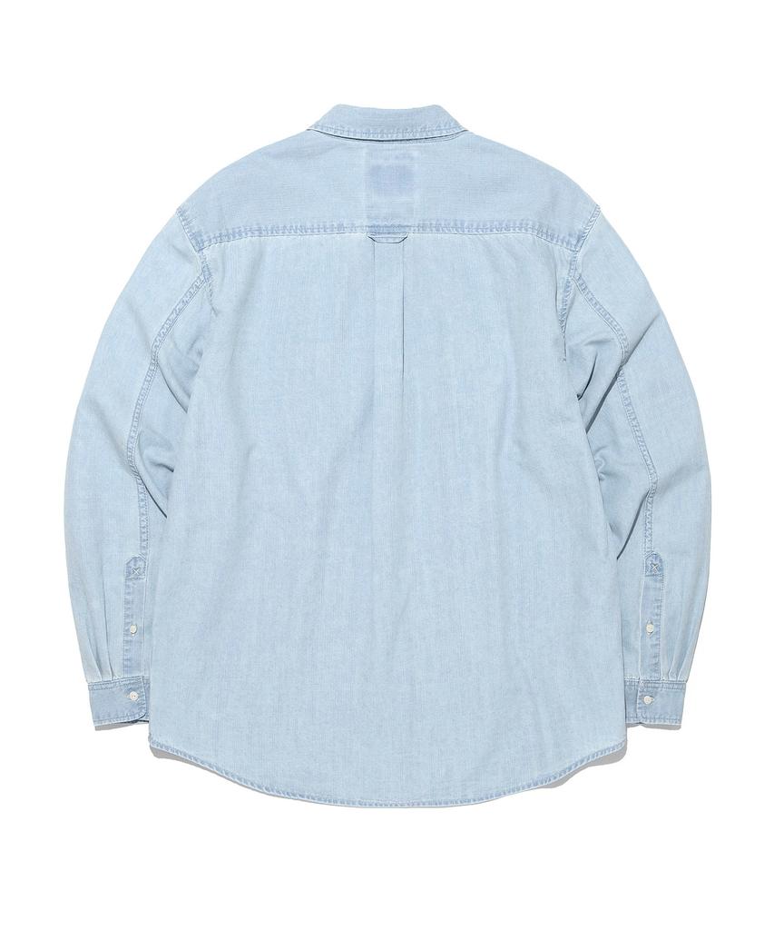 LEE Loco Pocket Denim Shirt Indigo Light