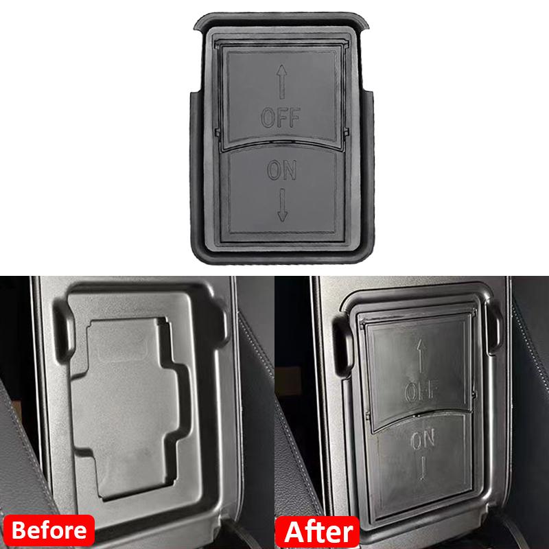 Черный автомобильный центральный консольный подлокотник скрытый ящик для хранения для Honda CR-V 2023 2024 ящик подстаканник аксессуары