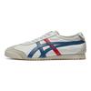ONITSUKA TIGER MEXICO 66 Нескользящие износостойкие низкие повседневные кроссовки унисекс Бело-синие 1183C319-100