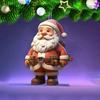 Christmas Santa Claus Ornaments 2D Acrylic Xmas Tree Hanging Decoration for Door Window Wall Tree Party Decor