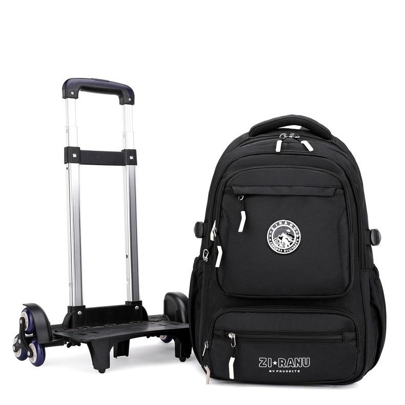 Школьная сумка, студенческий рюкзак на роликах, 6 колес (34*18*49СМ)ZRY1277
