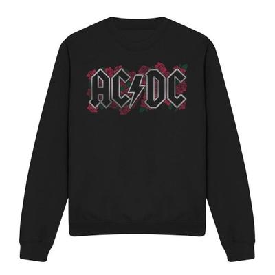 AC/DC Унисекс Толстовка для взрослых с логотипом 'Розы'