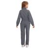 Girls Practical Wear Stand Collar Jumpsuit for Daily Activities