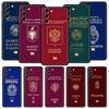 Чехол для телефона с изображением паспорта Алжира и России для Samsung Galaxy S23 Ultra S22 S21 S20 FE 5G S10 S10E S9 S8 Plus Note 20, силиконовый чехол