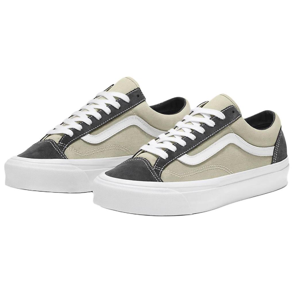 Vans Унисекс кроссовки Old Skool 36 LX выстиранные бежево-зеленые темно-зеленые VN000D57GRN