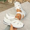 Ladies Shoes High Quality Buckle Strap Closed Toe Office Sandals Plus Size