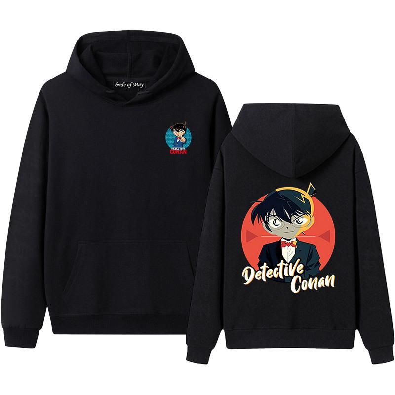 Мужские и женские толстовки Detective Conan Riman, толстовки, утолщенные в парном стиле