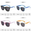 Kids Square Sunglasses Uv400 Polarized With Geometric Tac Lenses For Outdoor Play And Party
