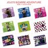 JoJo's Bizarre Adventure Wallet PU Leather Bi-Fold Purse With Coin Pocket Card Holder