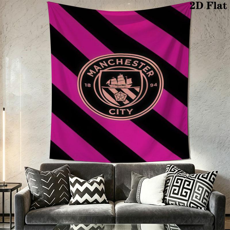 Soft MCFC BlanketWall Hanging Printed Fabric Blanket Decorative Tapestries for Bedroom Living Room Home Decor