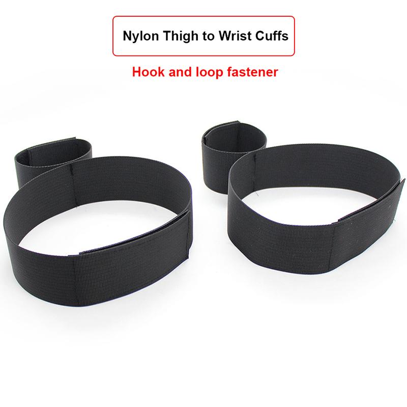 BDSM Leather Forced Orgasm Belt,Strap On Wand Massagers Vibrator Harness,SM Handcuffs,Bondage Set Sex Toys For