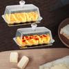 Rectangular Butter Holder Acrylic Butter Keeper Tray Practical Clear Butter Dish  Household