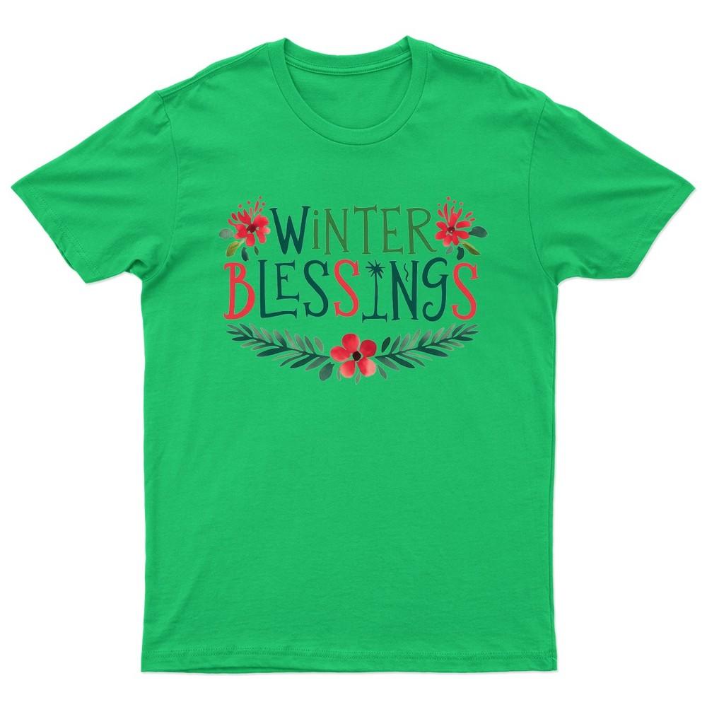 Winter Blessings Christmas Holiday TShirt Unisex Gift Retro Funny Unisexs