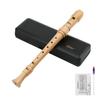 Eastar ERS-31M ??Soprano Recorder, Maple, C Key, Elementary School Grade, with Case and Care Kit, Suitable for Beginners (German Style)