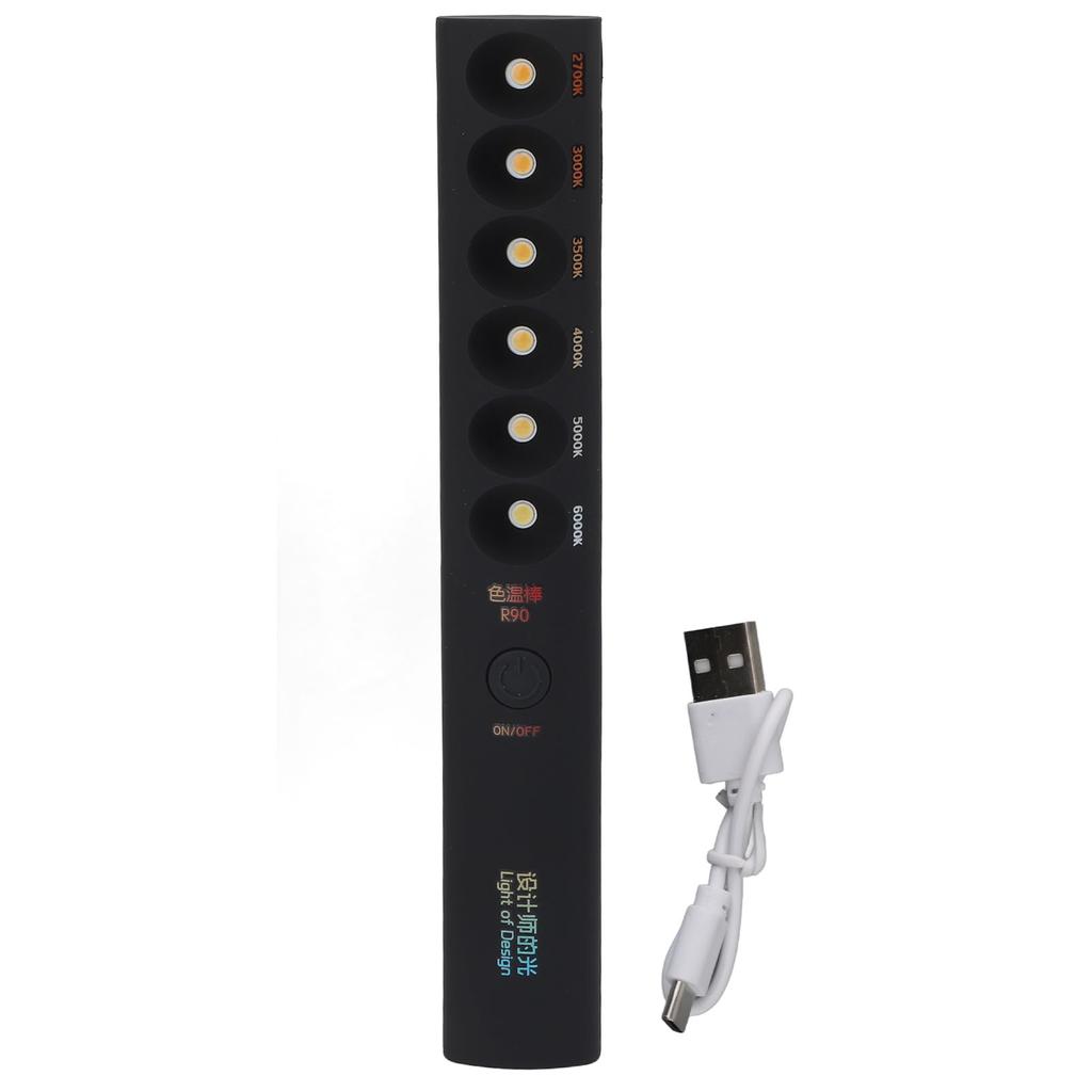 6 режимов Цветовая температура Лампа-палка Перезаряжаемая 2700K‑6000K Фотографический свет Палочка Светомер Датчик движения Инструменты для освещения