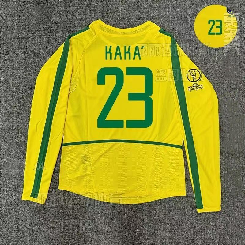 Retro Long Sleeve Soccer Jersey Vintage Football Shirt Men Women Adult Fan Wear Classic Player Style