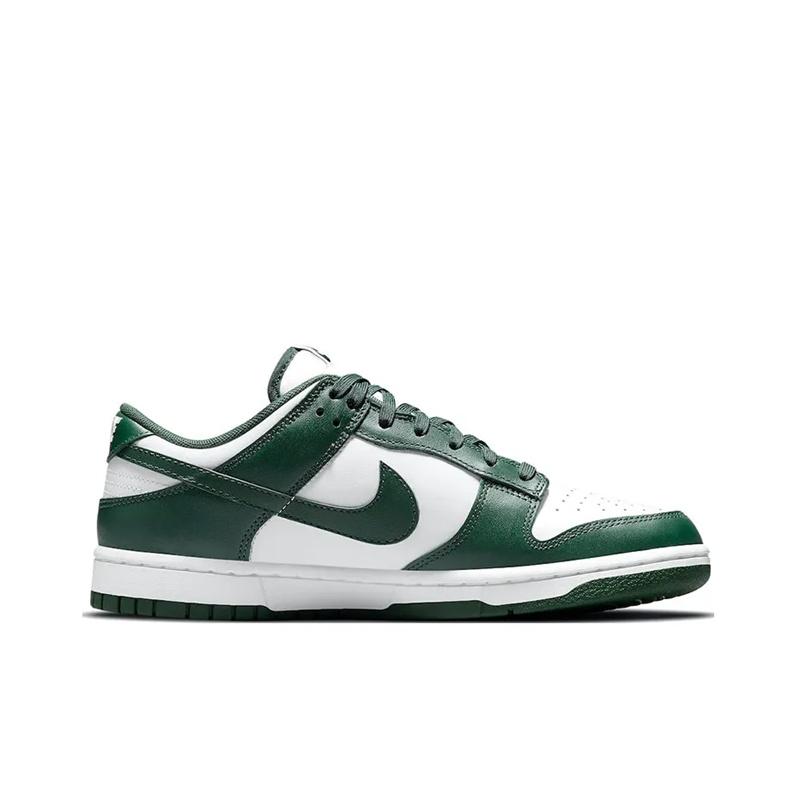 Nike Кроссовки унисекс Dunk Low Michigan State Green White Team-Green DD1391-101