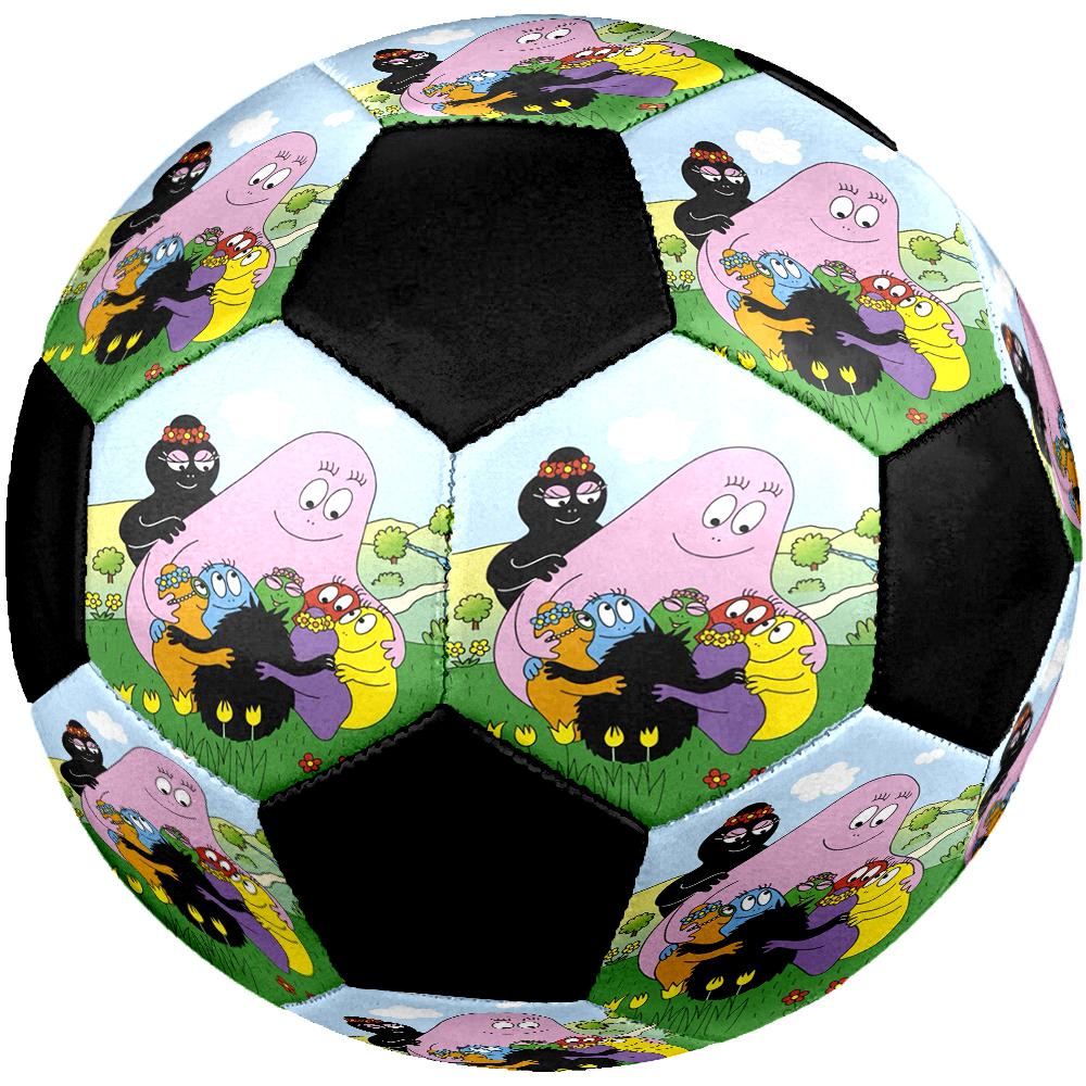Barbapapa Theme Size 5 Soccer Ball, Suitable for Both Indoor and Outdoor Matches, a Gift Suitable for Everyone.