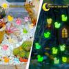200/100/50Pcs Luminous Mini Ducks Moss Microlandscape Miniature Duck Figurines Fairy Garden Access Home Decor Glow In The Dark