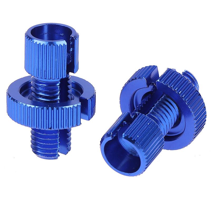 2шт универсальный мотоцикл тормозная муфта регулятор троса дроссельной заслонки винт M10