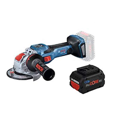 Bosch Professional 18V Cordless Disc Grind Machine 1 1 1 боковые сервисные принадлежности инструмент и отрезной круг 1 переноска 15SC5J X-LOCK (1 блок, ProCORE18V8.0,