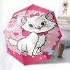 Marie Cat Themed Automatic opening and closing folding umbrella, 8-rib windproof, compact travel design, suitable for all occasion | Fashion