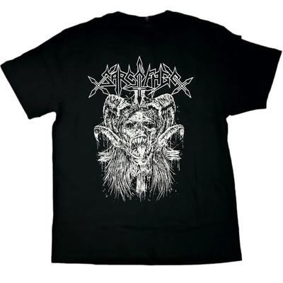 Sarcofago Band Черный Цвет Короткий Рукав Размер S До 5XL Футболка Взрослые BL155 Унисекс Футболка