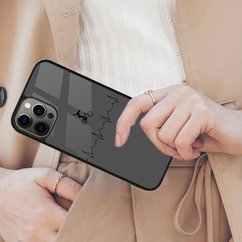 BIKE CYCLING art Magnetic Phone Case For APPLE iPhone 17 Air 16 14 13 12 Pro Max 15 Plus Wireless Charge With MagSafe Cover