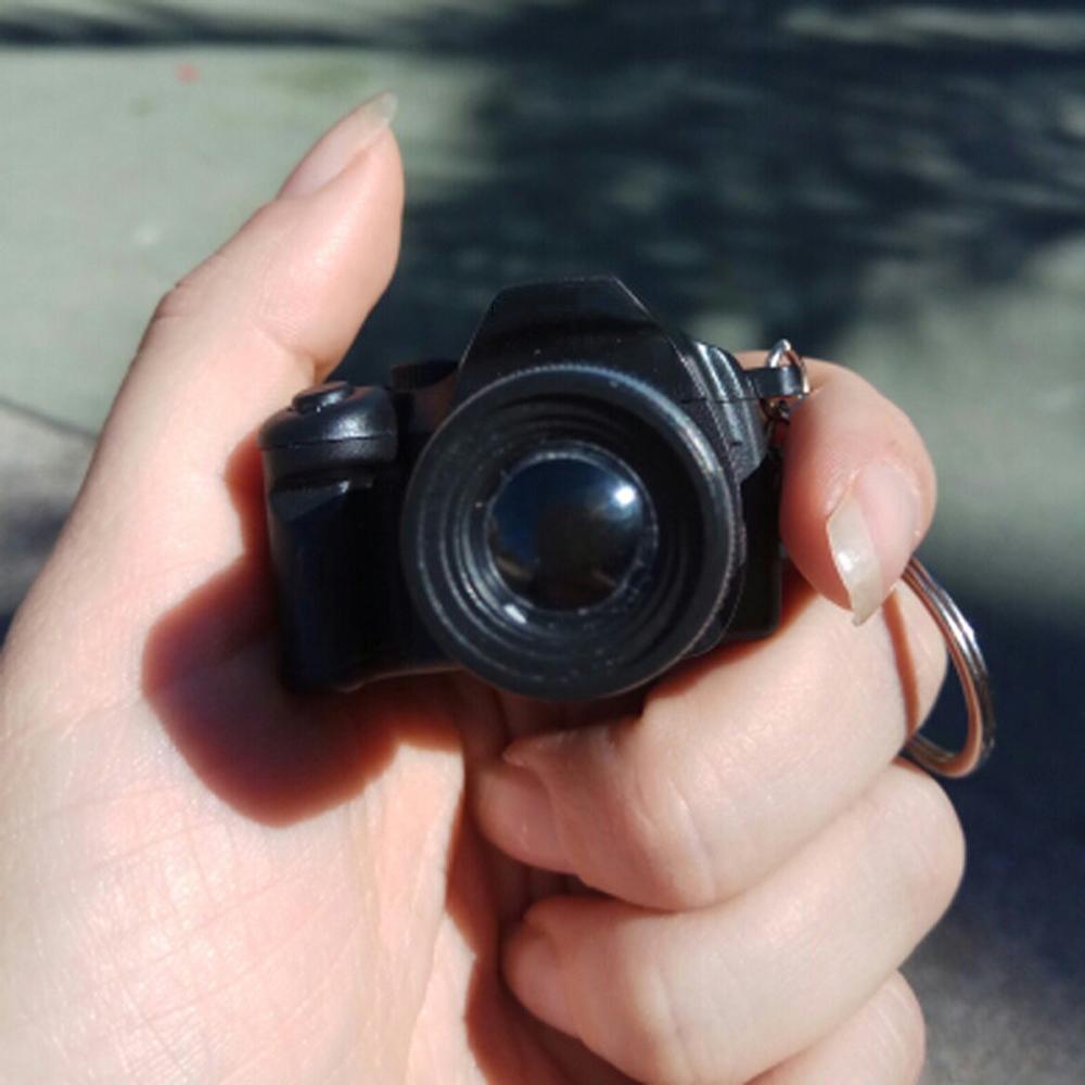 camera Led Light Mini Pendant Simulation Cameras Keychain Toys Flashing Camera Camera Keychain