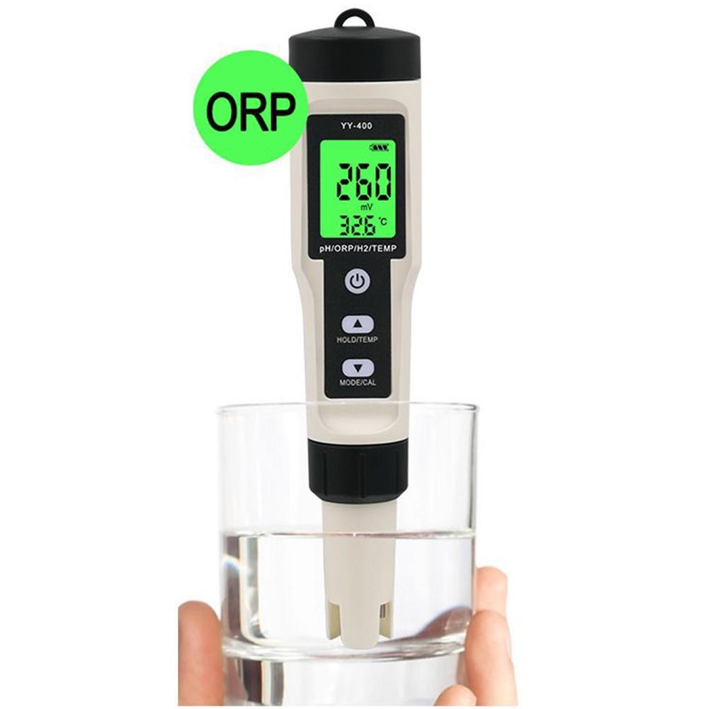 Тестовая ручка PH/ОВП/TDS 4 в 1 с подсветкой, обогащенная водородом